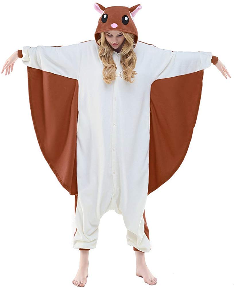 CANASOUR Christmas Anime Pajamas for Adults - Unisex Animal Print Sleepwear & Cosplay Costume | Perfect for Holiday Parties, Anime Conventions & Cozy Nights