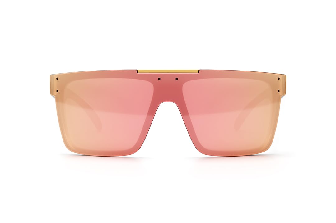 Heat Wave Visual Quatro Sunglasses - UV Protection Polarized Lenses for Men & Women - Perfect for Outdoor Sports, Driving, and Beach Activities