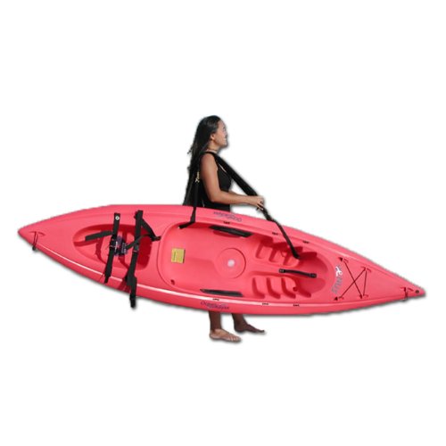 Surf To Summit Scupper Hole Kayak Carrier - Heavy Duty Kayak Transport System for Easy Loading & Hauling - Perfect for Beach, Lake & Outdoor Adventures
