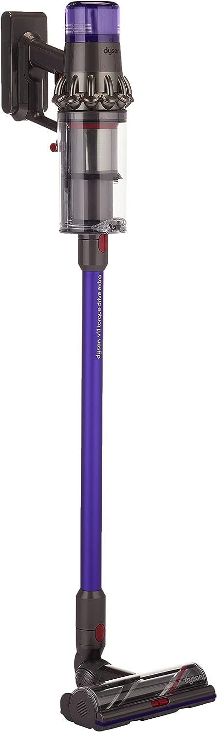 Dyson V11 Torque Drive Cordless Stick Vacuum Cleaner with HEPA Filtration | Includes Extra Mattress Tool & Manufacturer Warranty | Perfect for Pet Hair Removal & Deep Cleaning Carpets, Hard Floors & Mattresses