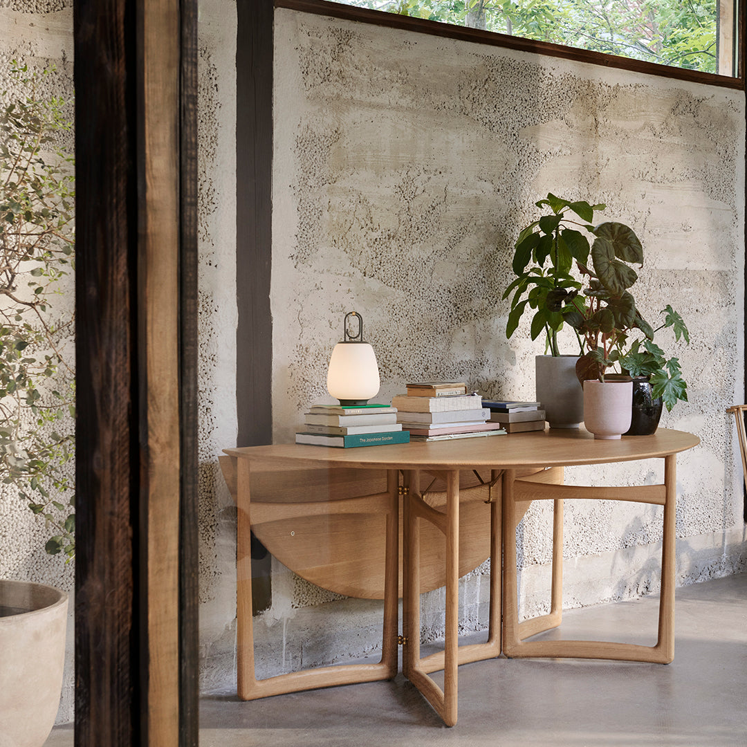 Drop Leaf HM6 Dining Table - Expandable Space-Saving Design for Small Apartments & Kitchens | Perfect for Family Dinners & Entertaining Guests