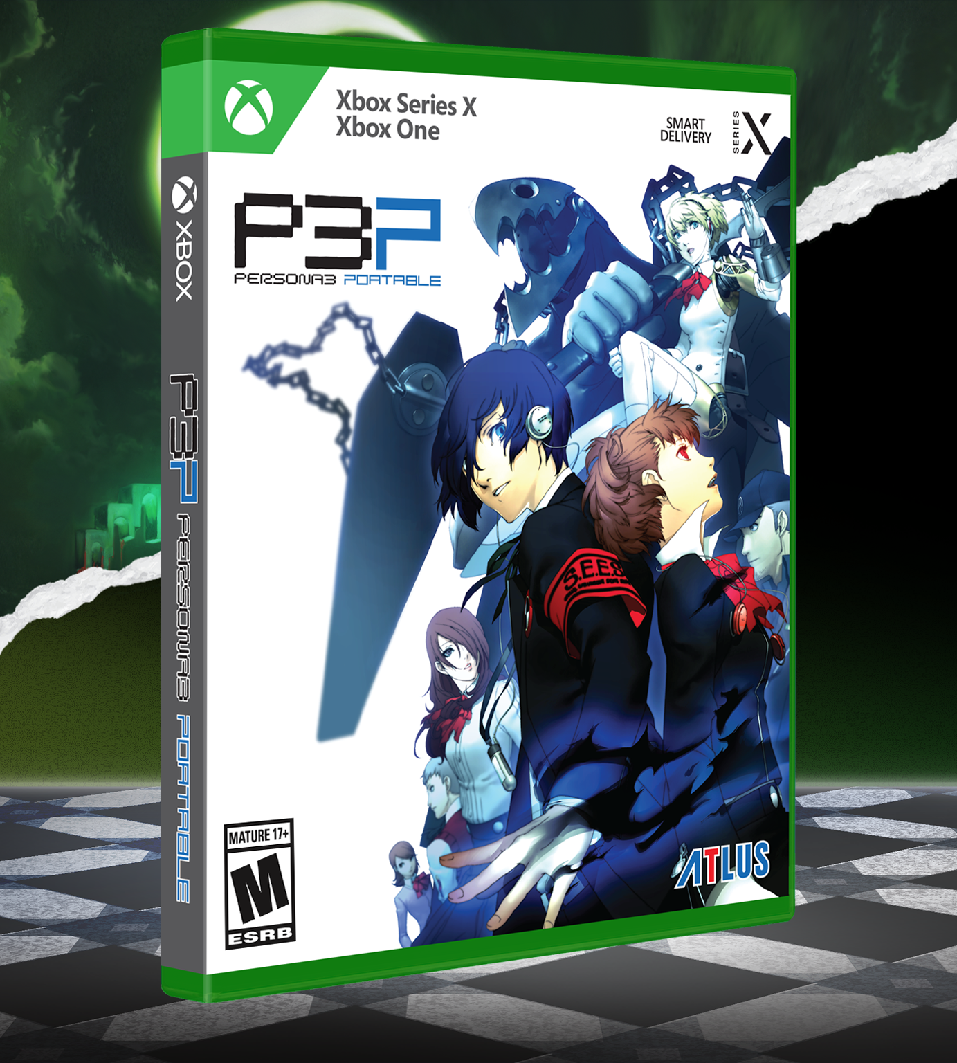 Xbox Limited Edition Persona 3 Portable Game - JRPG Adventure for Xbox Consoles | Perfect for Anime Fans & Retro Gaming Enthusiasts