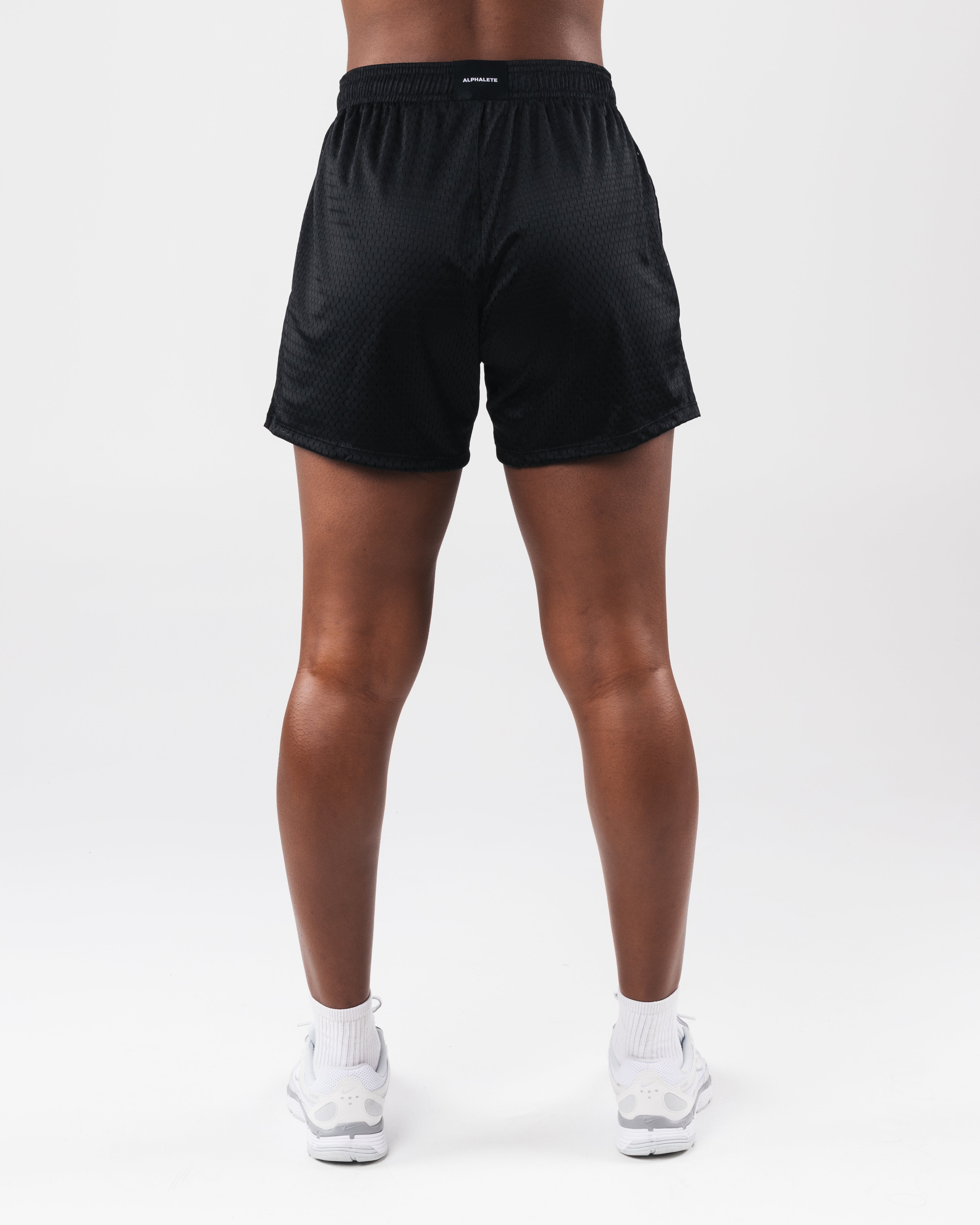 Essential Mesh Shorts for Men - Breathable & Lightweight Black Athletic Shorts for Running, Gym & Casual Wear