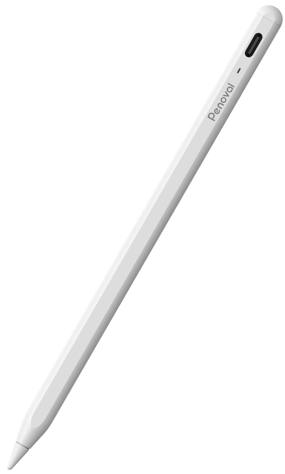 Penoval A8 Stylus Pen for iPad - Active Palm Rejection & Tilt Sensitivity, Magnetic Touchscreen Pencil Compatible with iPad Pro 12.9/11/13-inch M4, iPad Air 3/4/5/M2, iPad Mini 5/6, iPad 2018-2024 | Perfect for Drawing, Note-Taking & Digital Art