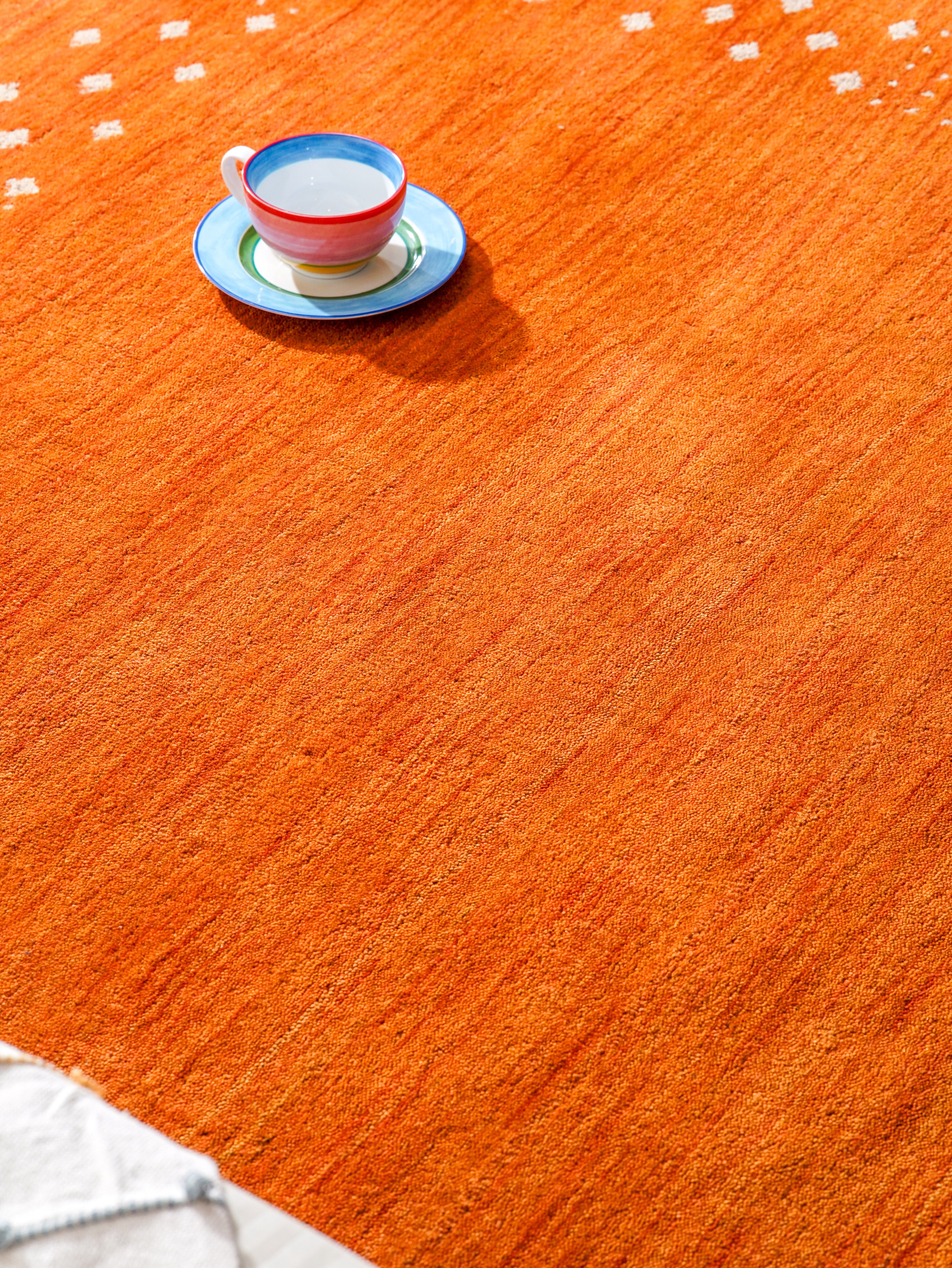Hand Knotted Wool Rug - Premium Quality Handmade in Shenzhen - Perfect for Living Room, Bedroom & Home Decor