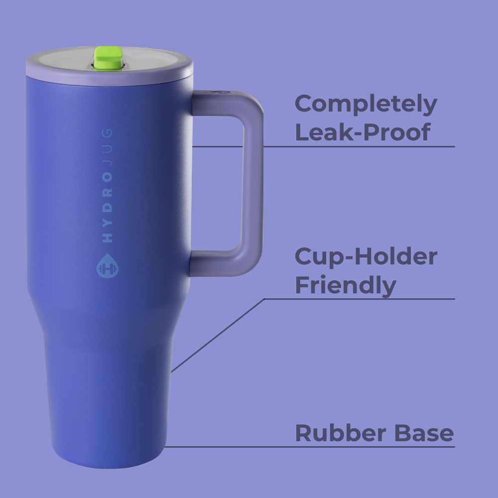 Lime Rickey 40Oz Insulated Stainless Steel Water Bottle - Perfect for Travel, Hiking & Outdoor Adventures