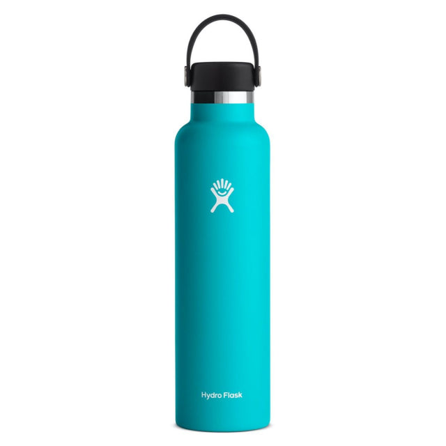 24 oz Standard Mouth Water Bottle - BPA Free, Leak Proof, Durable Stainless Steel for Gym, Hiking & Everyday Use