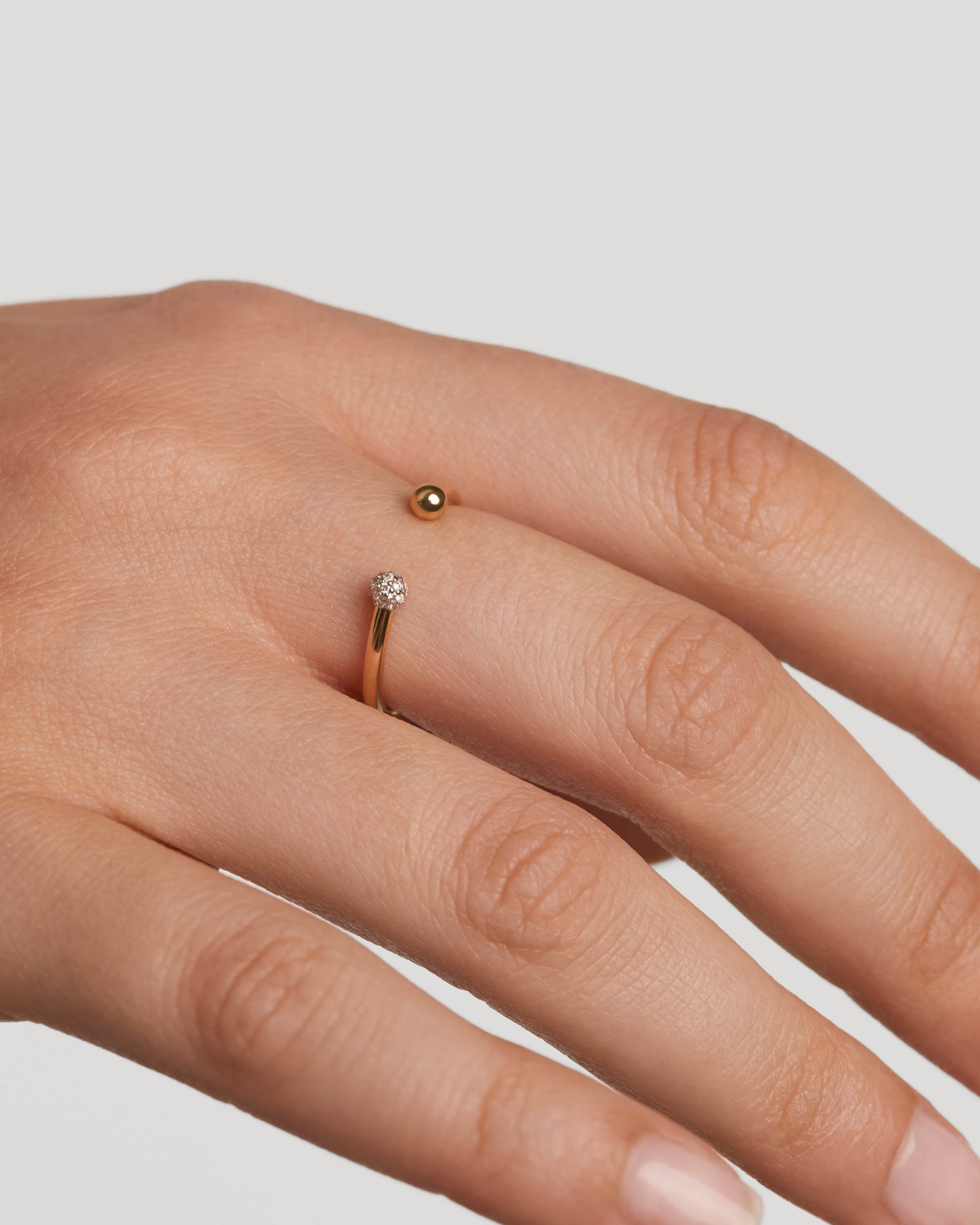 Clara Diamond and Gold Ring for Women - Elegant Engagement, Wedding, or Anniversary Jewelry Gift