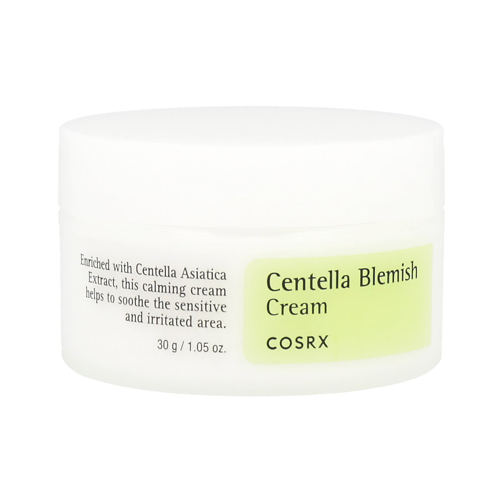 COSRX Centella Blemish Cream 30g - Korean Acne Spot Treatment for Face, Soothing Cream for Sensitive Skin - Perfect for Daily Skincare Routine & Post-Breakout Care