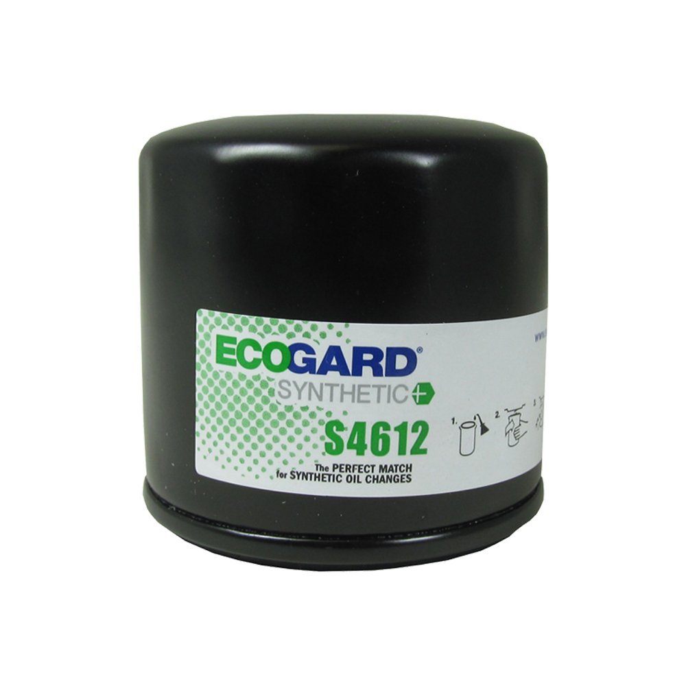 ECOGARD S4612 Premium Spin-On Engine Oil Filter for Synthetic Oil - Compatible with Nissan Altima 2.5L (2004-2021), Rogue 2.5L (2008-2021), Sentra 1.8L (2000-2019), Murano 3.5L (2004-2020), Pathfinder 3.5L (2004-2020) - Perfect for Oil Change & Engine Protection