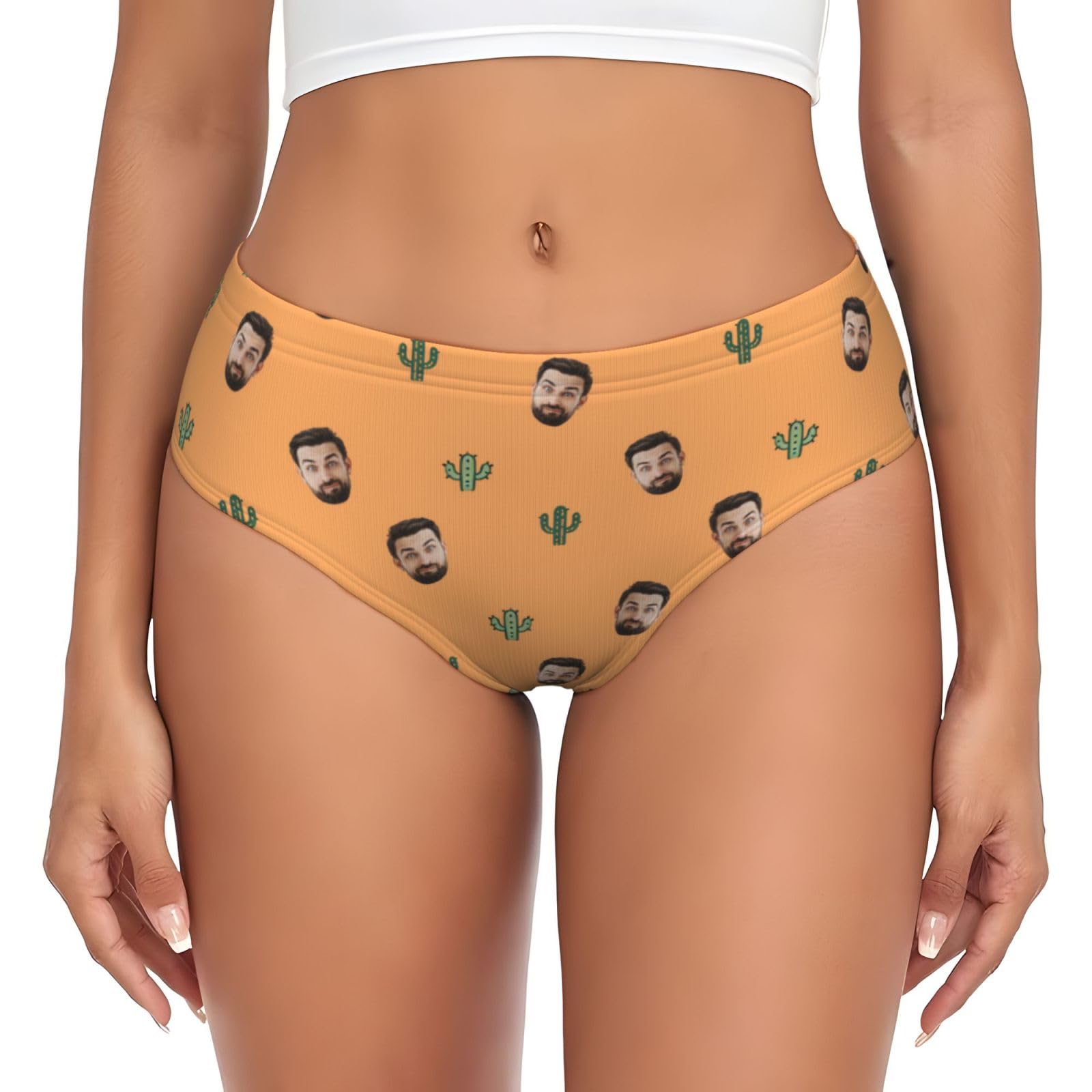 Custom Photo Underwear for Women - Funny Gift for Her | Anniversary & Valentine's Day
