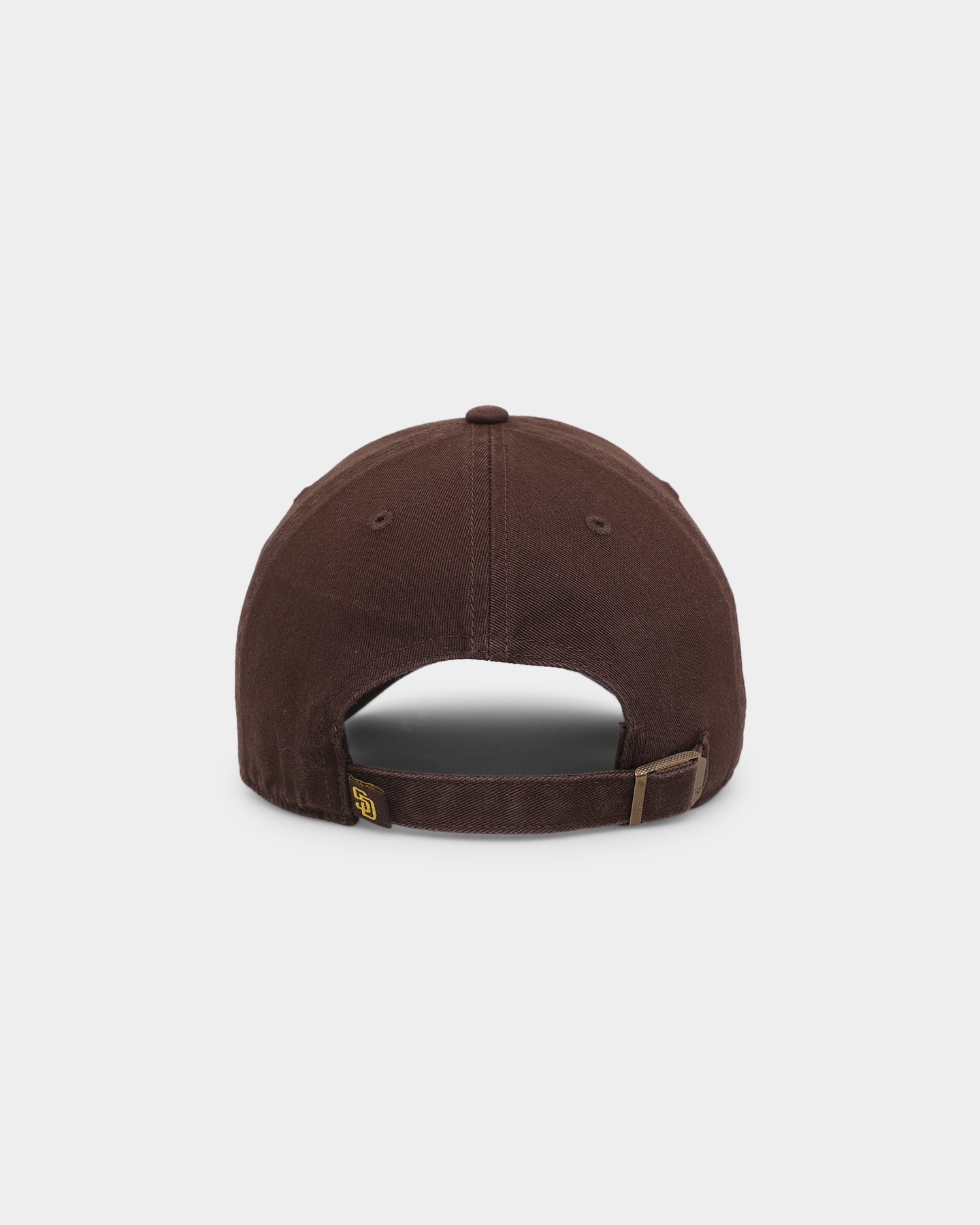 47 Brand San Diego Padres Clean Up Adjustable Strapback Hat - Brown Baseball Cap for Men & Women - Perfect for Games, Outdoor Activities & Casual Wear