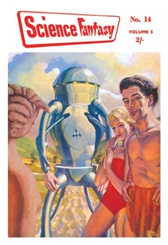 Peel & Stick Wall Decal - Science Fiction Robot & Human Friends Wall Art (24x36 inches) - Perfect for Kids' Room, Nursery, Classroom & Office Decor