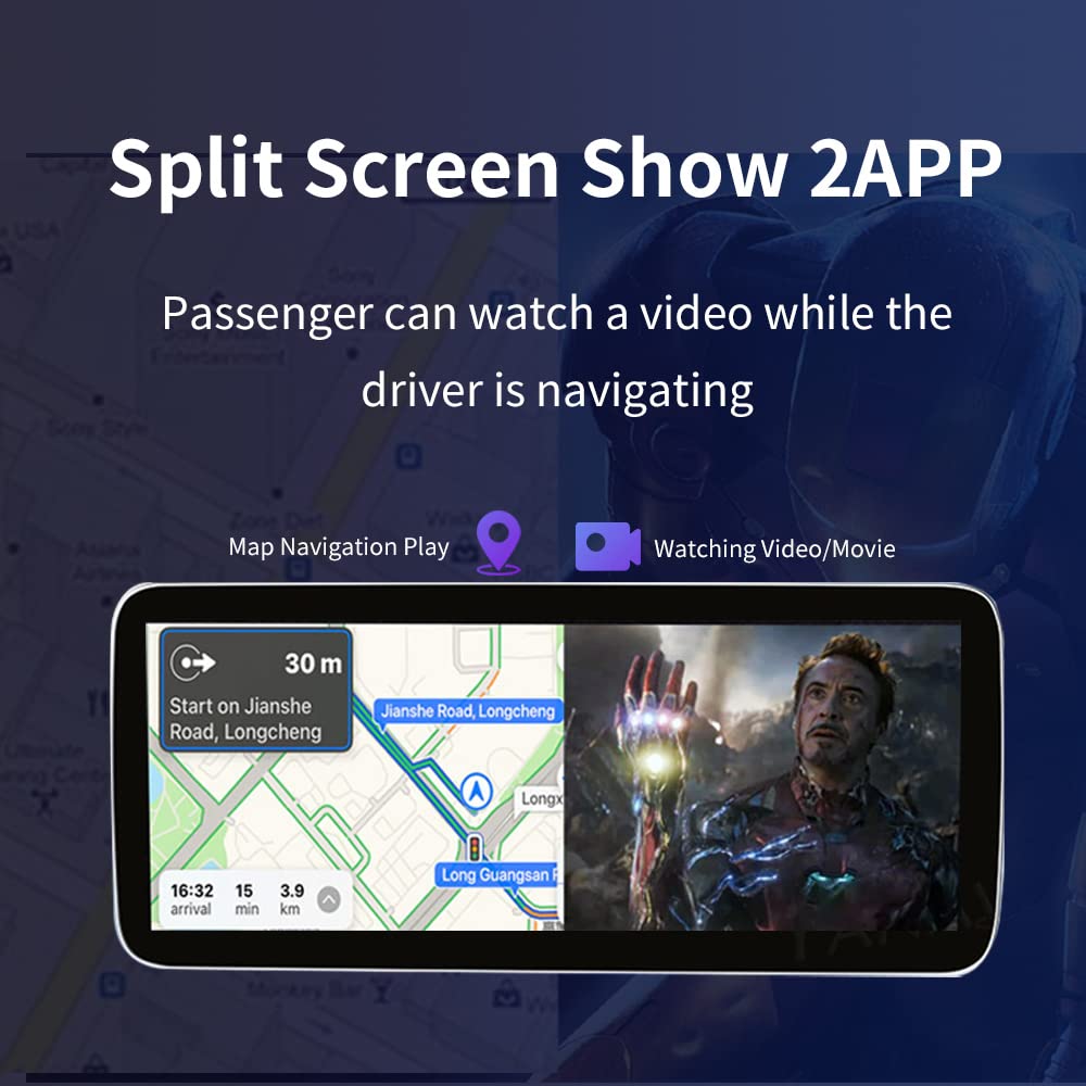 Wireless CarPlay Adapter for Cars with Wired CarPlay (2016+ Models) - Android 10.0 AI Box, 2GB RAM 32GB ROM, Wireless Mirror Link, Multimedia Player - Perfect for Commuting, Road Trips & In-Car Entertainment