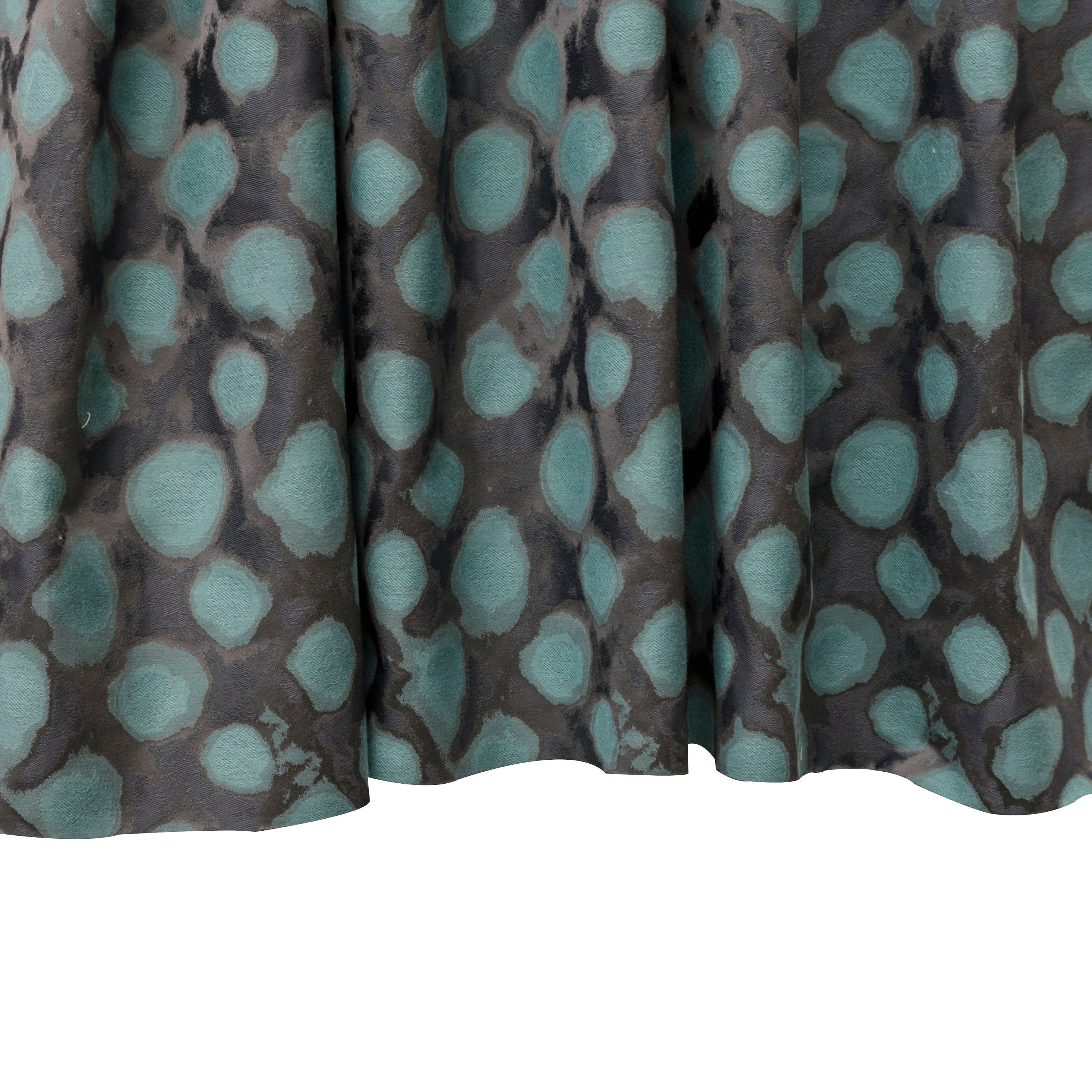 Premium Aquatic Green Leaves Print Jacquard Fabric by the Yard - Soft Durable Material for DIY Upholstery, Curtains & Home Decor Projects
