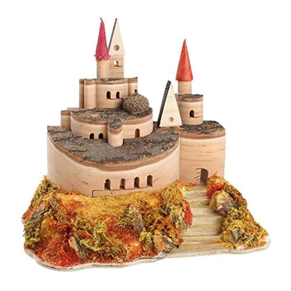 Legler Wooden Castle Courtyard Playset with Action Figures & Accessories – Perfect for Kids' Imaginative Play & Medieval-Themed Adventures