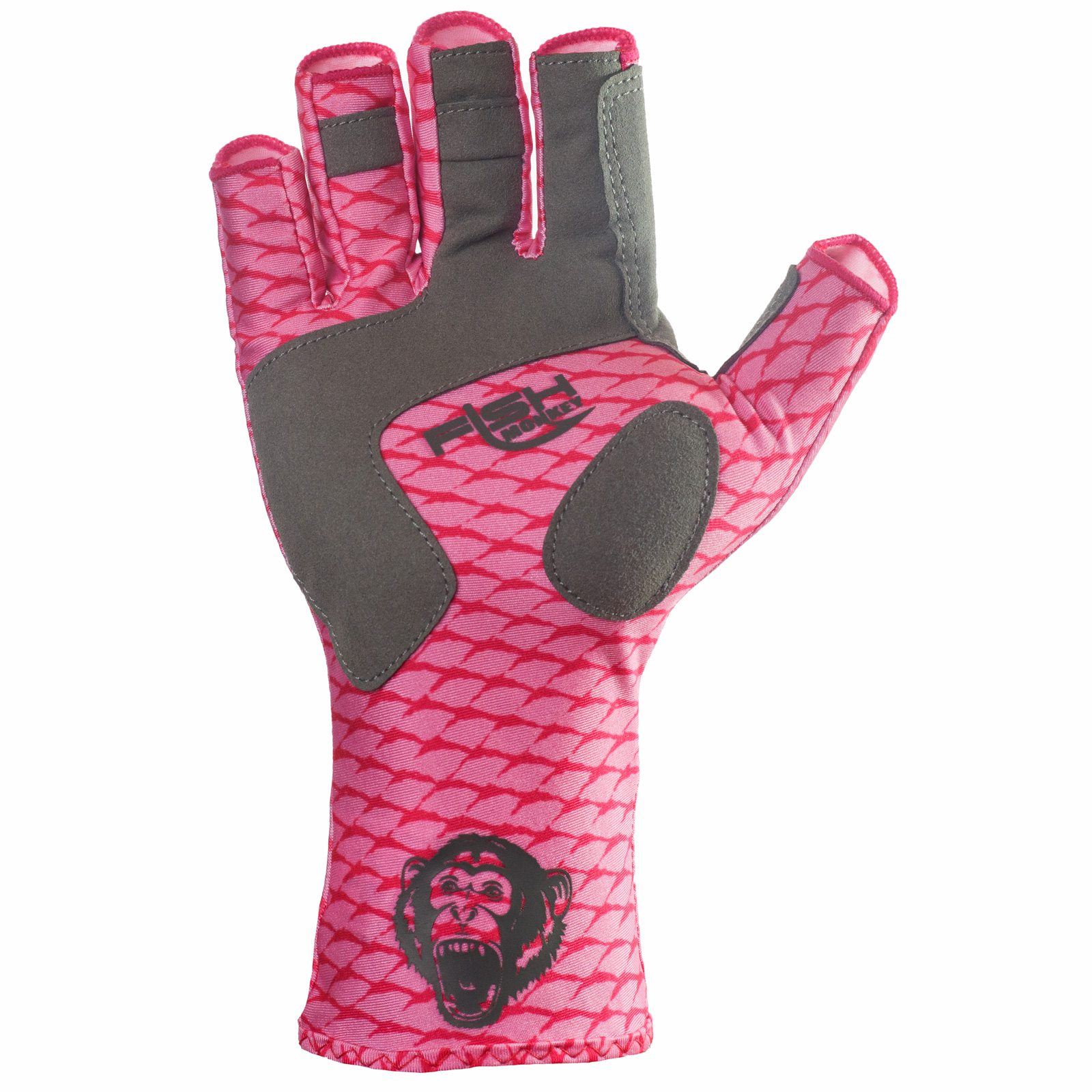 Fish Monkey FM11 Half Finger Fishing Gloves - Breathable & Grip Enhanced for Fly Fishing, Kayaking, and Outdoor Sports