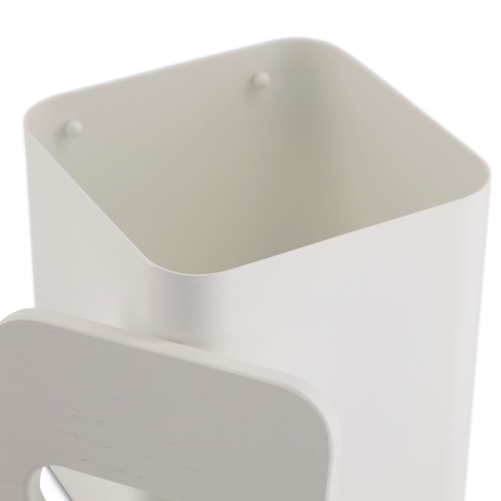 Square Tissue Box Cover - Modern White Decorative Holder for Home & Office | Perfect for Living Room, Bedroom, Bathroom & Desk Organization