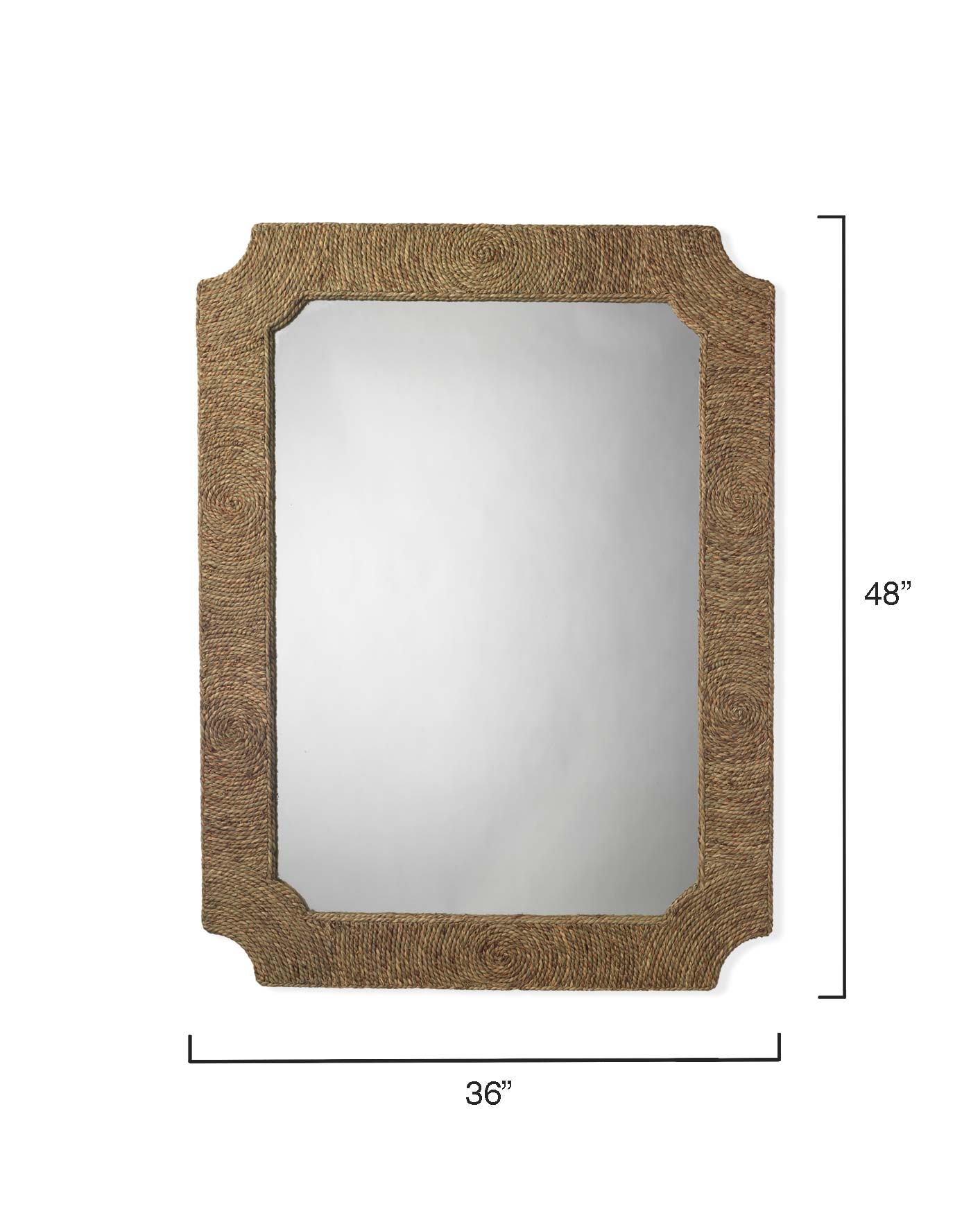 Marina Mirror - Elegant Wall Mirror for Home Decor, Bathroom, Bedroom & Living Room | Perfect for Vanity, Dressing Area & Interior Design