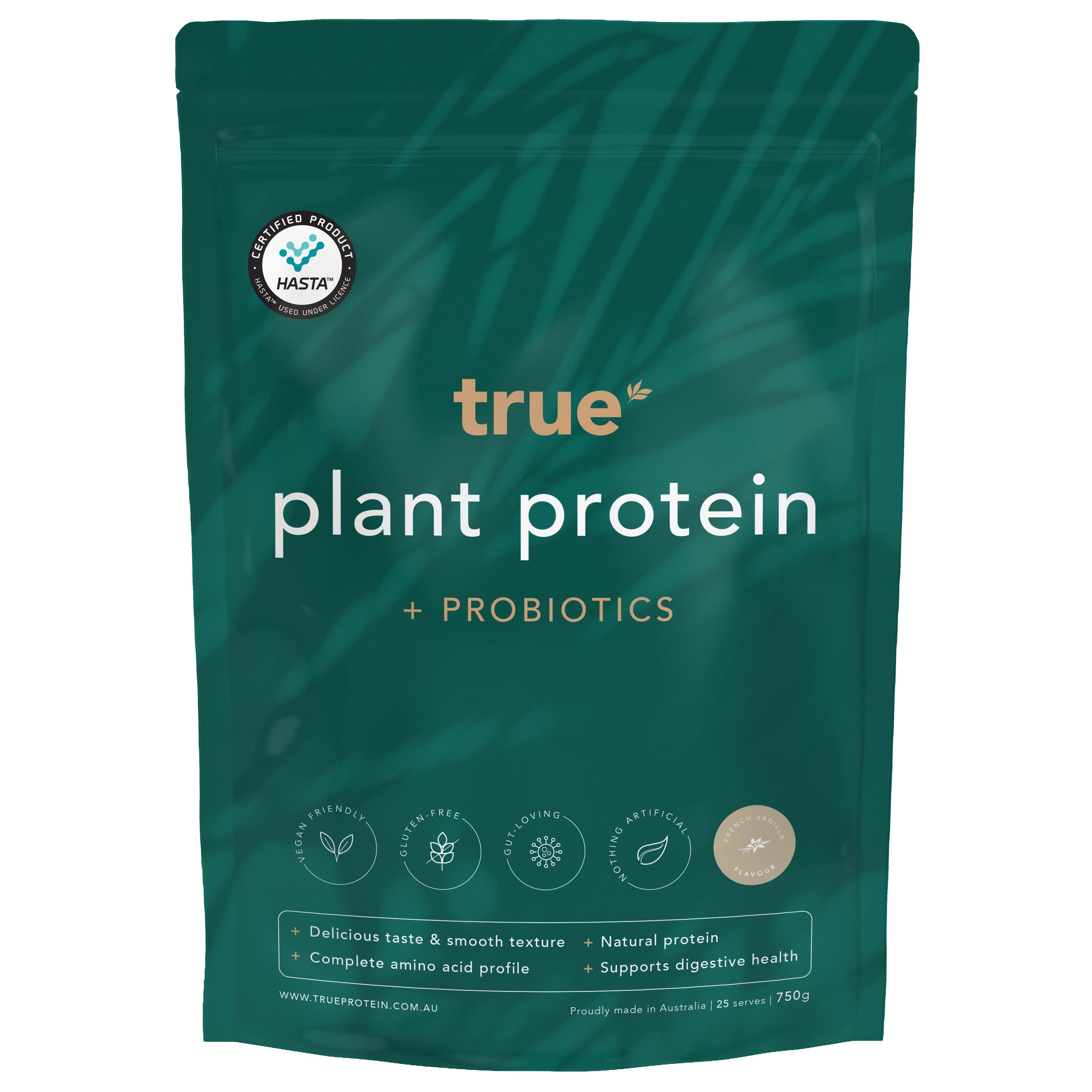HASTA Plant Protein Powder - Vegan Protein Supplement for Muscle Recovery & Weight Loss - Perfect for Smoothies, Baking & Post-Workout Nutrition