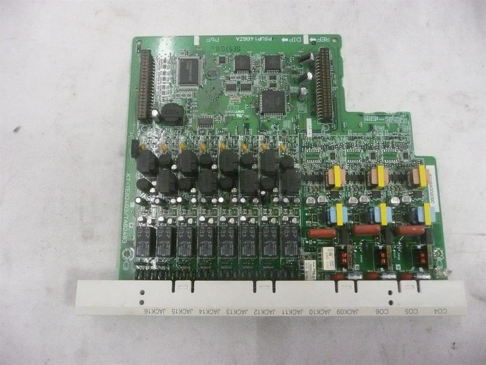 Panasonic KX-TA82483 Digital Expansion Card for Business Phone System - Compatible with KX-TA824 PBX - Add 3 External Lines & 8 Extensions - Ideal for Office, Call Center & Small Business Communication