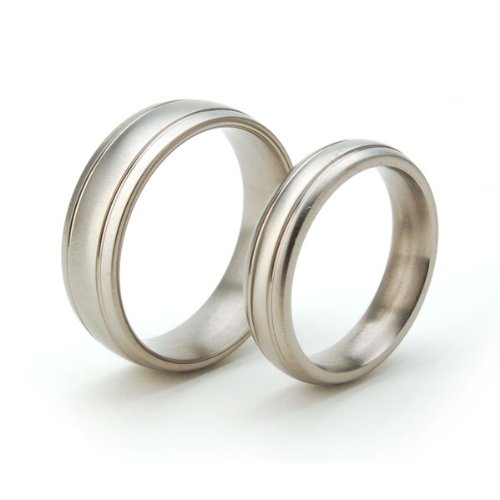 Premium Titanium Wedding Rings for Men & Women - Durable Matching Bands for Couples - Perfect for Anniversaries, Engagements & Everyday Wear