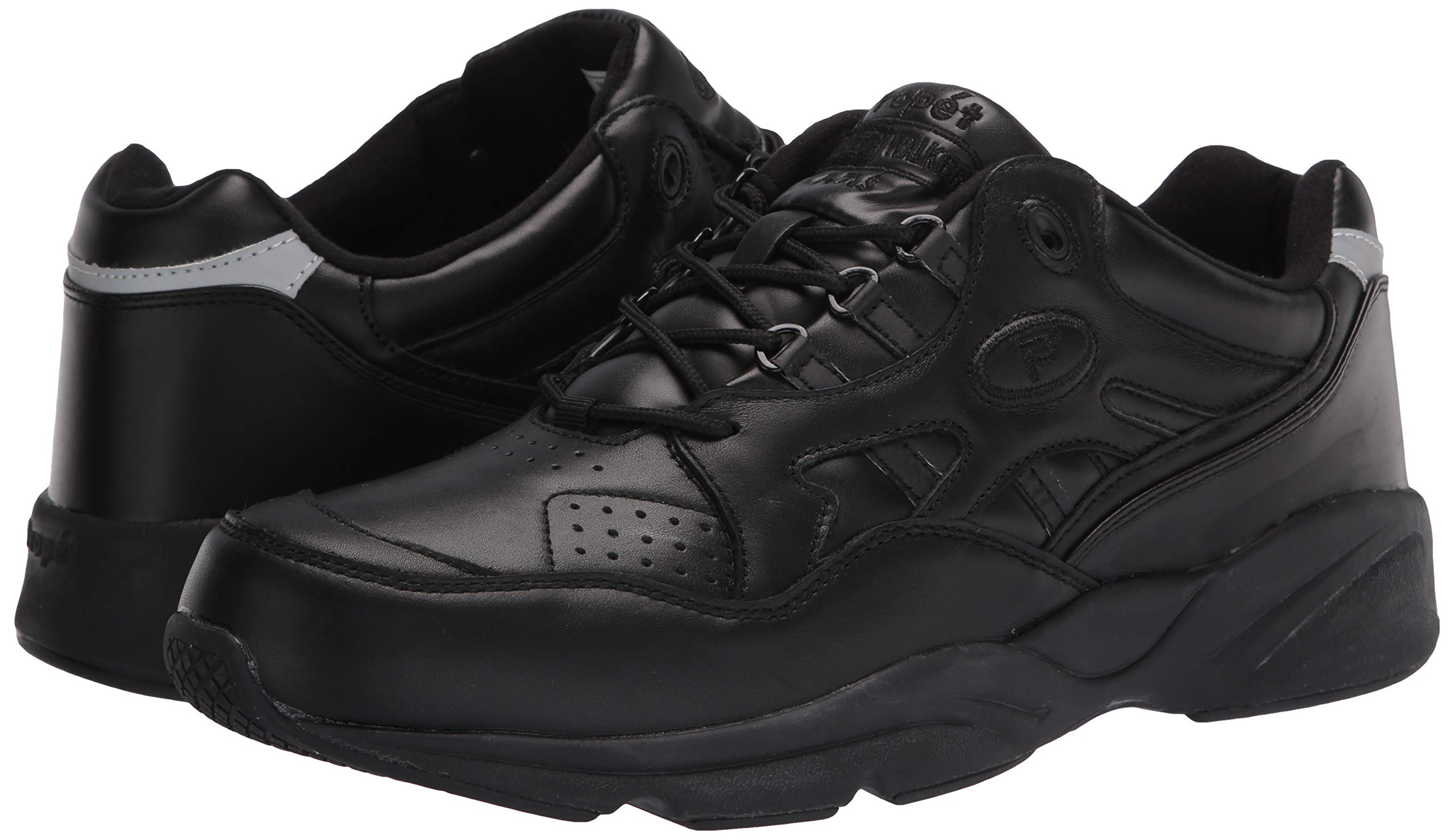 Propét Men's Stark Slip Resistant Work Shoes - Non-Slip Safety Shoes for Construction, Kitchen & Industrial Work - Comfortable & Durable Work Boots for Men
