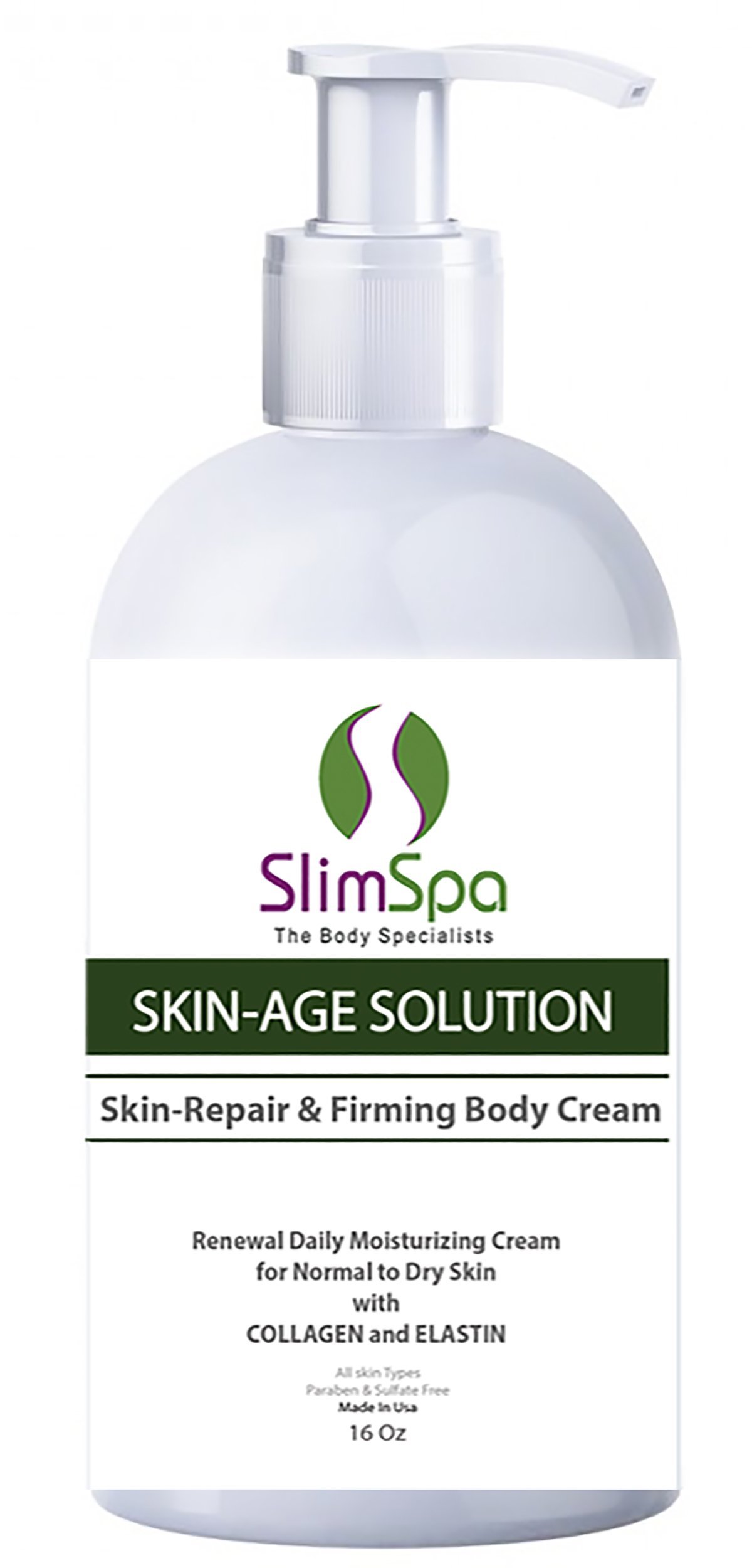Anti Aging Firming Cream - Deep Moisturizing & Skin Repair Body Lotion for Sun Damaged Skin, Wrinkles & Sagging - Rejuvenating Skin-Age Solution Treatment (16oz) - Perfect for Post-Sun Care & Daily Anti-Aging Routine