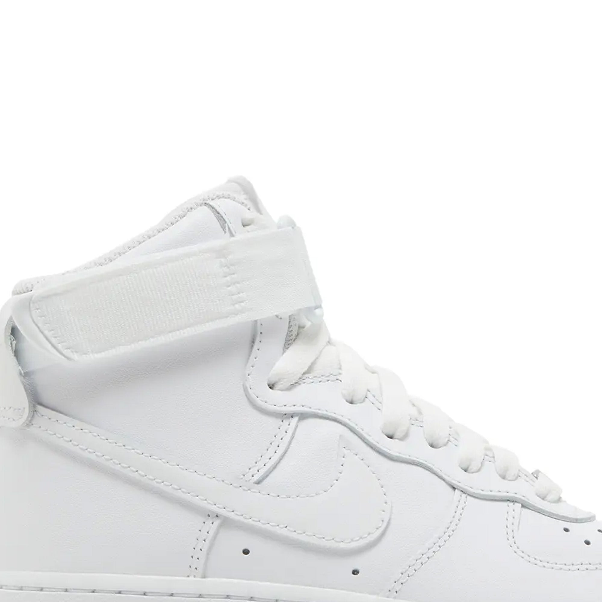 Nike Air Force 1 High '07 'Triple White' Sneakers - Men's Basketball Shoes (2014 Retro) - Perfect for Streetwear & Casual Fashion