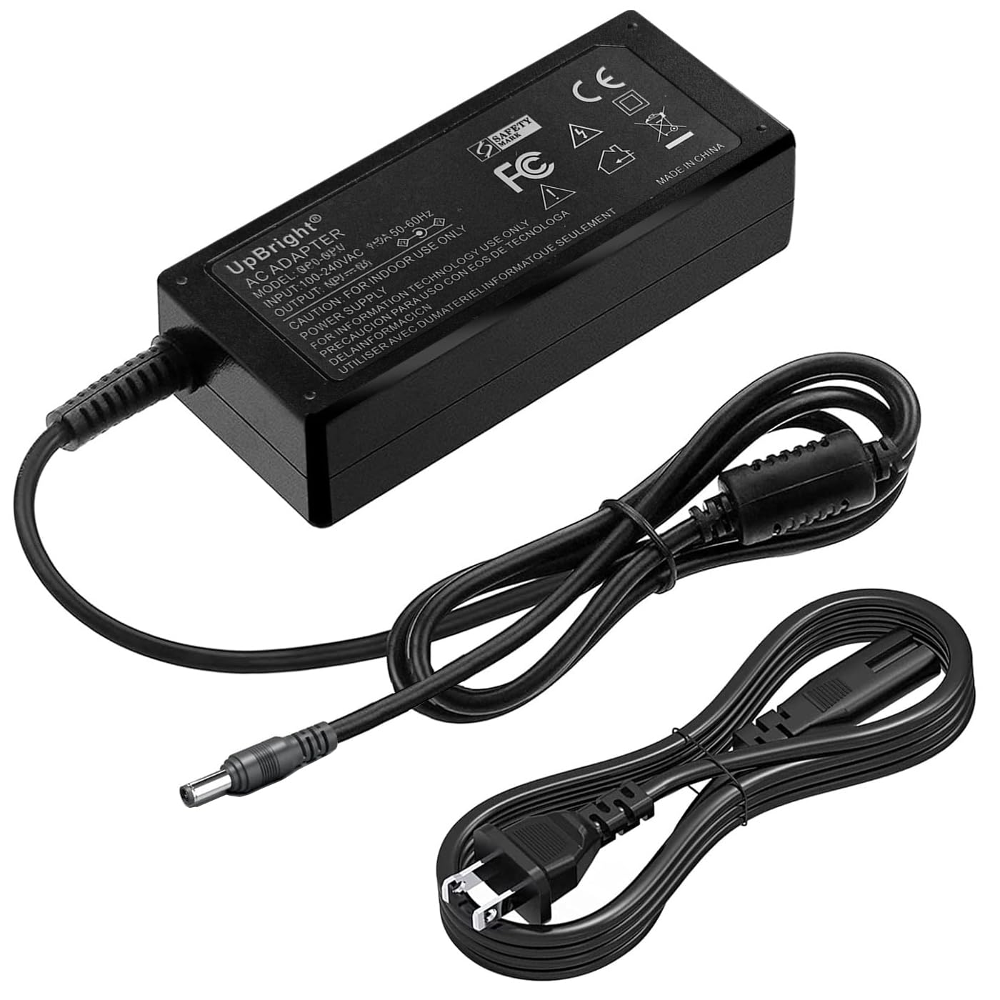 UpBright 12V AC/DC Adapter for Samsung SDR-B3300/SDR-B3300N DVR & Soltech STA-APS30C1 CCTV Camera - 3A Power Supply Charger for HD Video Recorders & Security Systems - Perfect for Home & Office Surveillance Setup