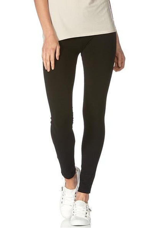 HUE Ultra Skimmer Leggings with Wide Waistband - Small Size | High-Waisted Tummy Control Yoga Pants for Women | Perfect for Workouts, Yoga & Everyday Wear