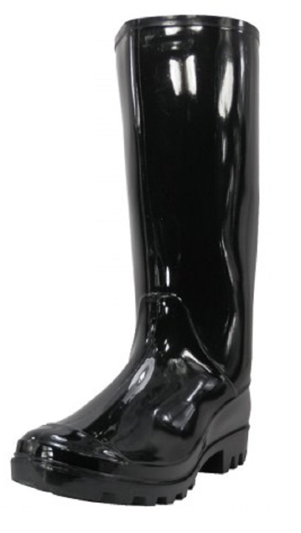 Women's Classic Rain Boots Size 18 - Waterproof Rubber Boots for Gardening, Hiking & Outdoor Activities