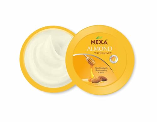 NEXA Almond & Honey Body Lotion 180ml - Moisturizing & Nourishing Skin Care for Dry Skin - Perfect for Daily Use & After Shower Hydration