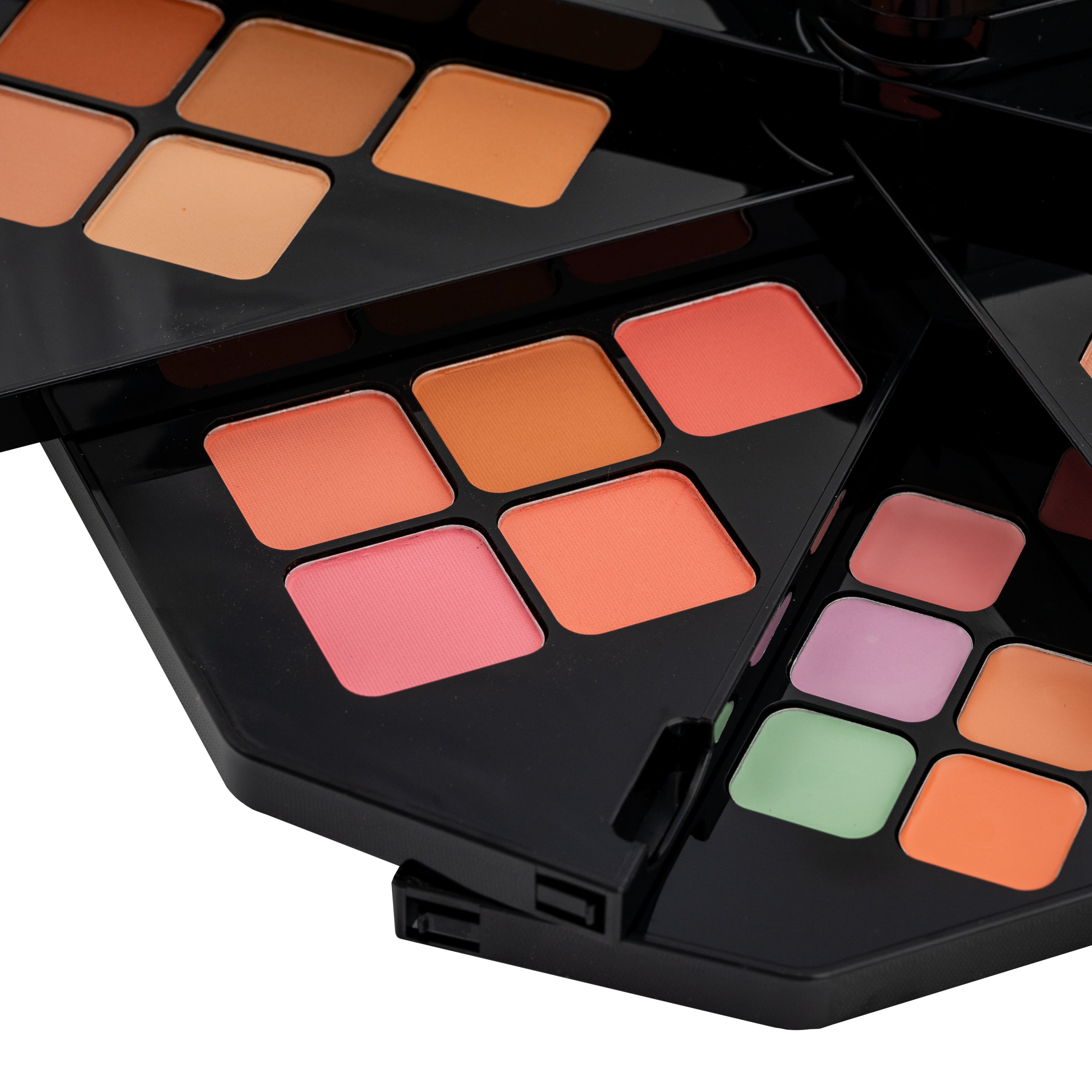 Color Vibe Pro Makeup Set - Professional 12-Color Eyeshadow & Blush Palette for Day & Night Looks | Vegan, Cruelty-Free Makeup Kit for Parties, Weddings & Special Occasions