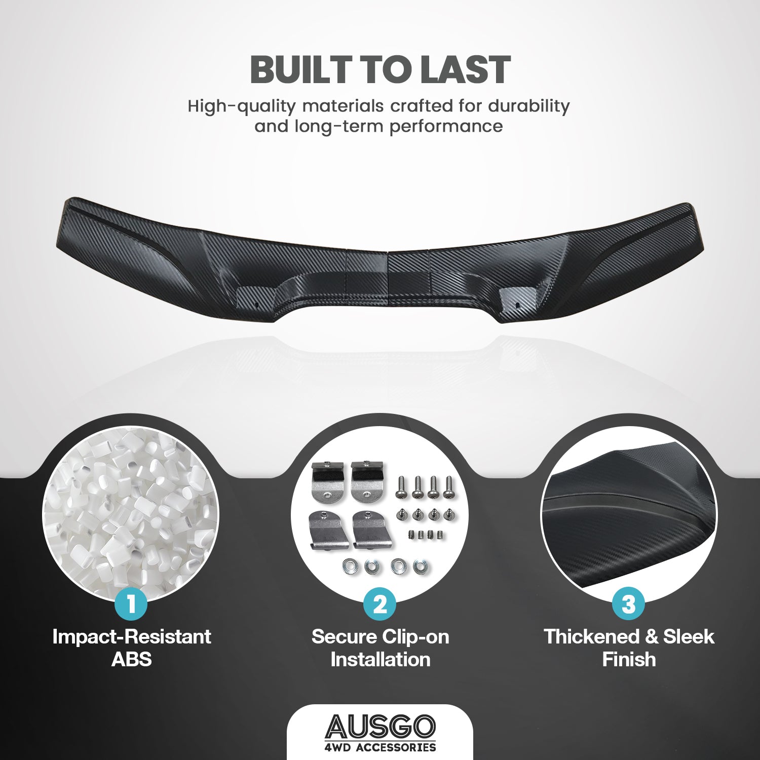 Premium Weather Shields & Bonnet Protector for Toyota Hilux Single Cab (2011-2015) - Durable Rain Guards & Hood Protection for All-Weather Driving