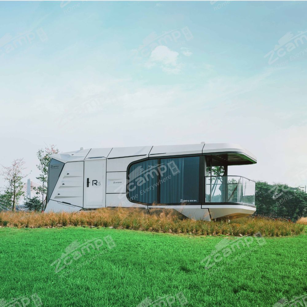 Zcamp R5 Prefabricated Modular Tiny House - Portable, Eco-Friendly & Easy Assembly for Backyard, Vacation & Off-Grid Living