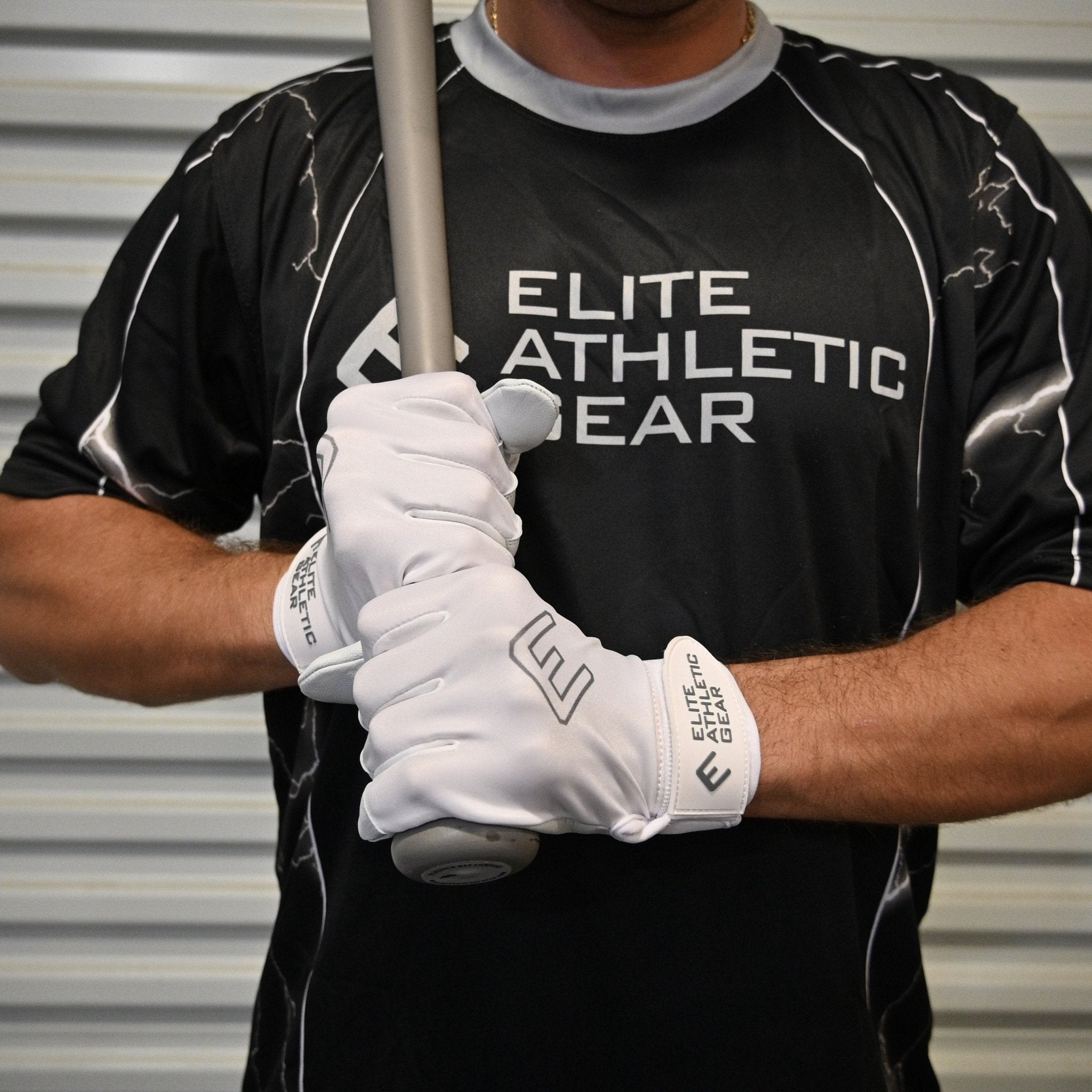 Premium White Batting Gloves for Baseball & Softball - Breathable & Grip-Enhanced Training Gloves for Hitting Practice, Games & Outdoor Sports
