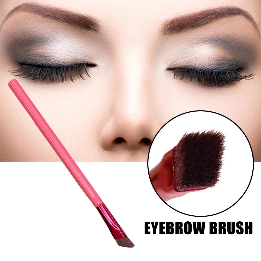 Angled Liner Brush for Eyebrows & Eyeliner - Ultra Thin Precision Makeup Brush for Detailed Eyebrow Filling & Winged Eyeliner - Professional Flat Angled Brush for Liquid, Gel & Powder Makeup - Perfect for Everyday Makeup & Special Occasions