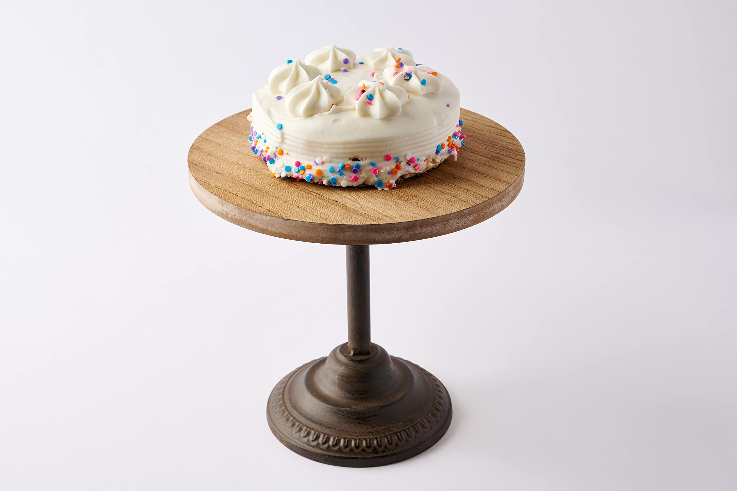 Mud Pie Wood and Iron Adjustable Server - 11
