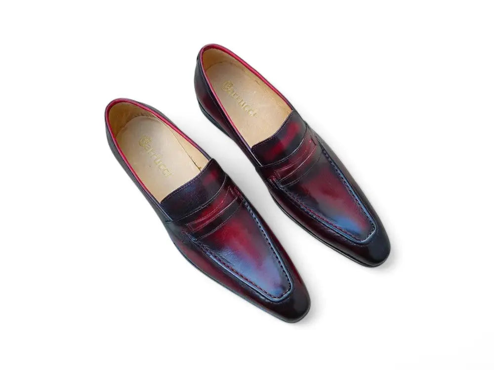 Premium Genuine Leather Penny Loafers for Men - Slip-On Comfort & Classic Style - Perfect for Business, Casual & Formal Occasions