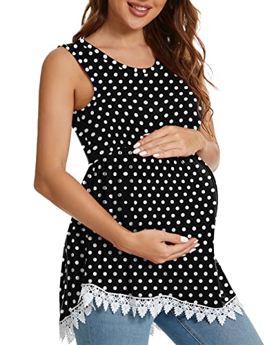 Polka Dots Black