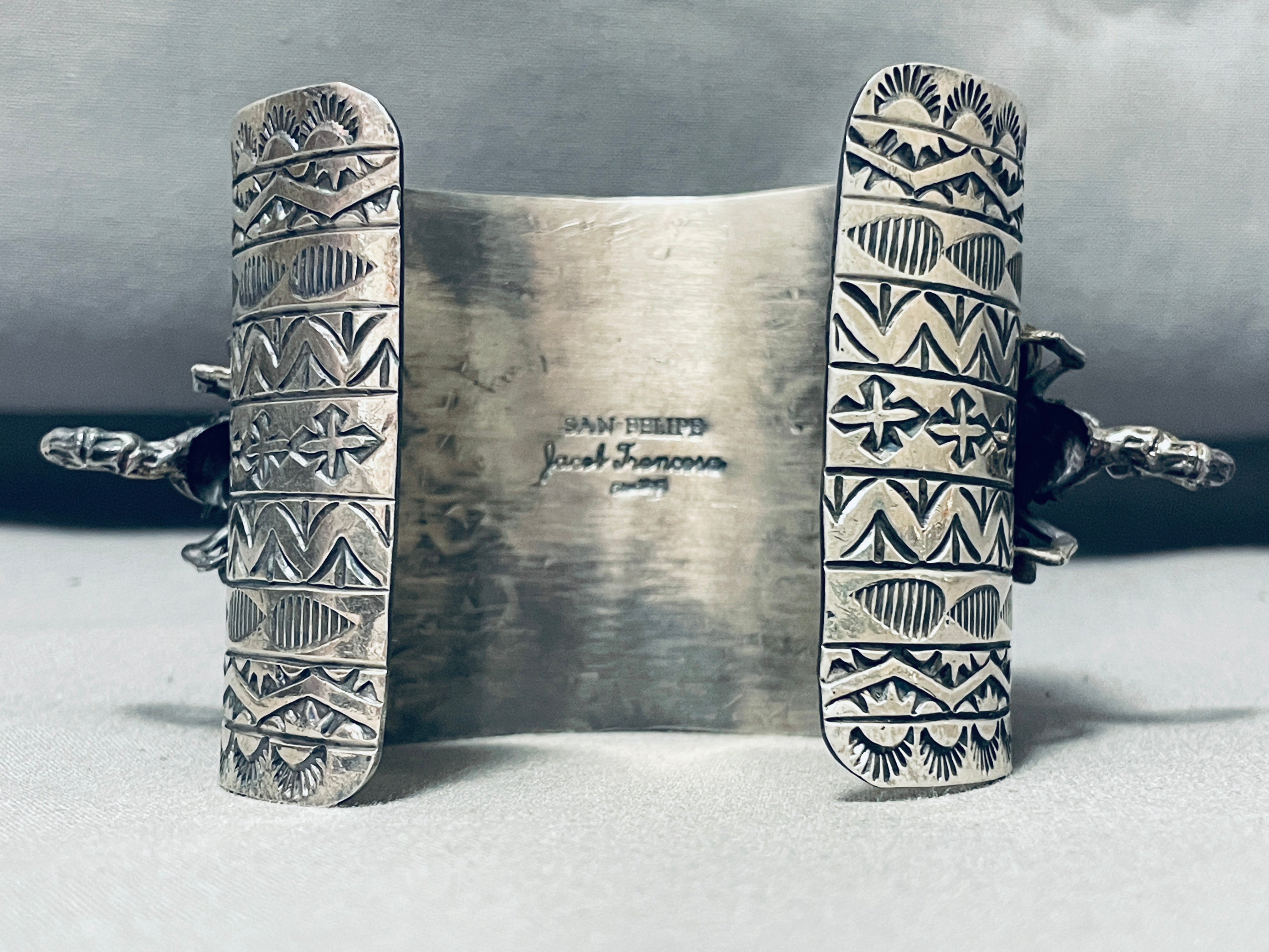 114 Grams Unique San Felipe Scorpion Sterling Silver Cuff Bracelet - Handmade Mexican Jewelry for Women, Boho Chic Accessory for Parties & Special Occasions