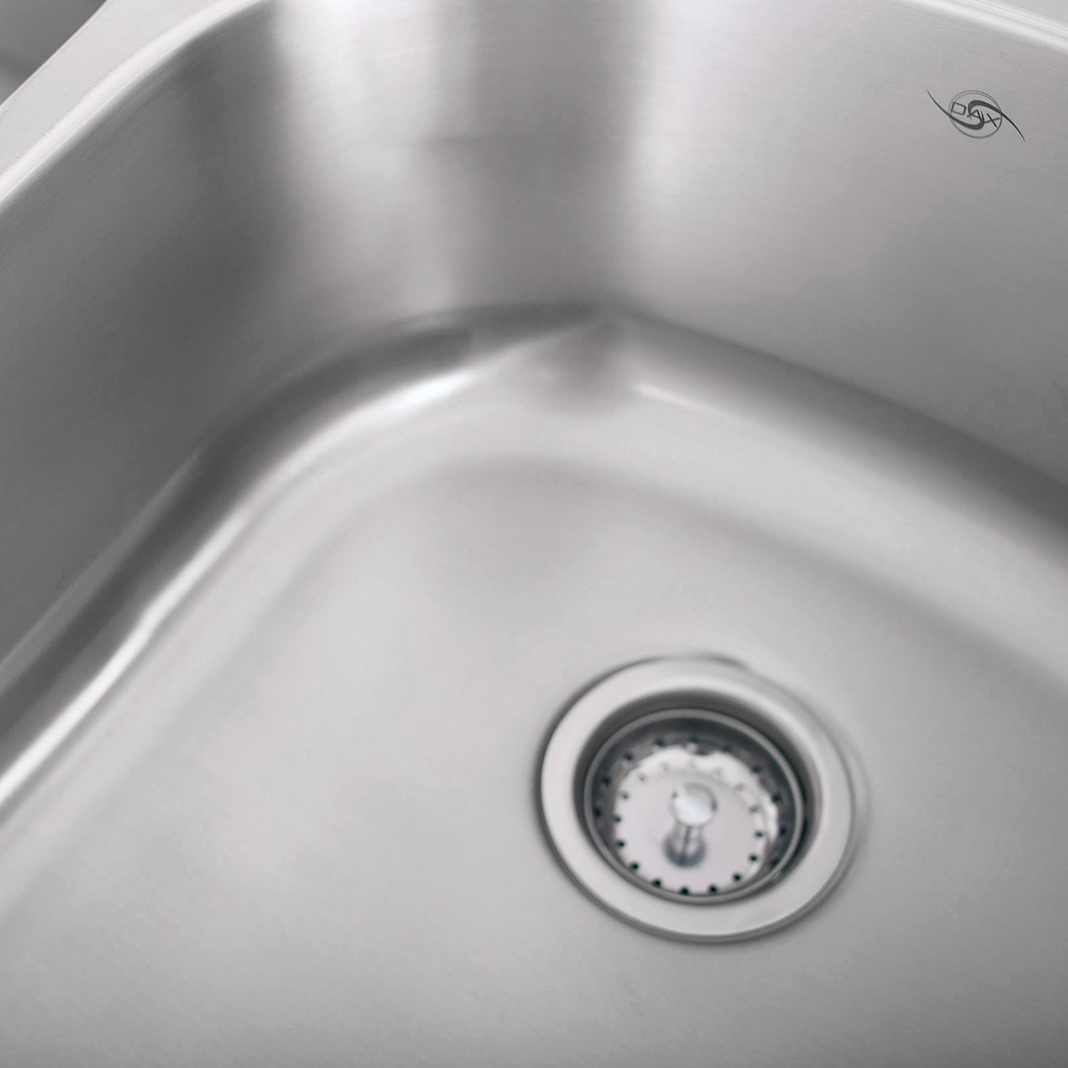 DAX 30/70 Double Bowl Undermount Kitchen Sink - 18 Gauge Stainless Steel with Brushed Finish - 31.5