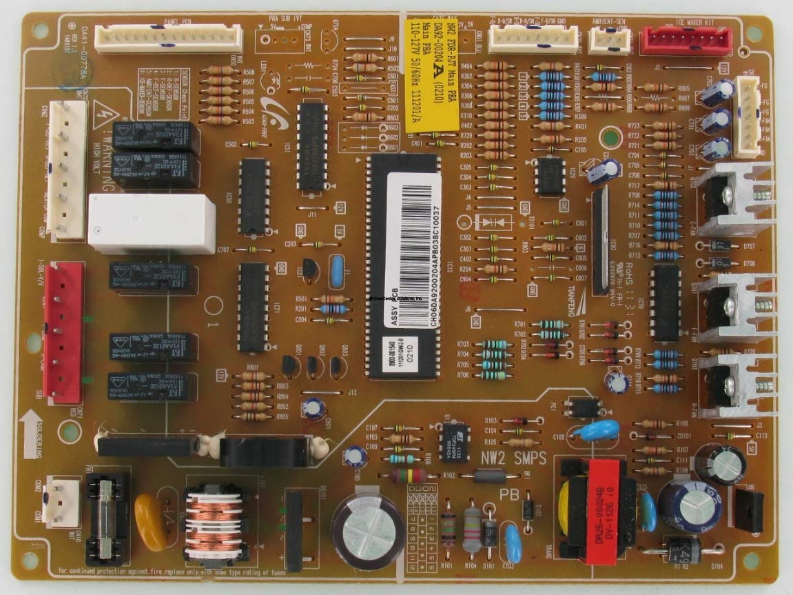 CoreCentric Remanufactured Refrigerator Electronic Control Board Replacement for Samsung DA92-00204A - Compatible with Samsung Refrigerators - Fix Cooling Issues & Error Codes - DIY Repair Solution for Homeowners & Technicians