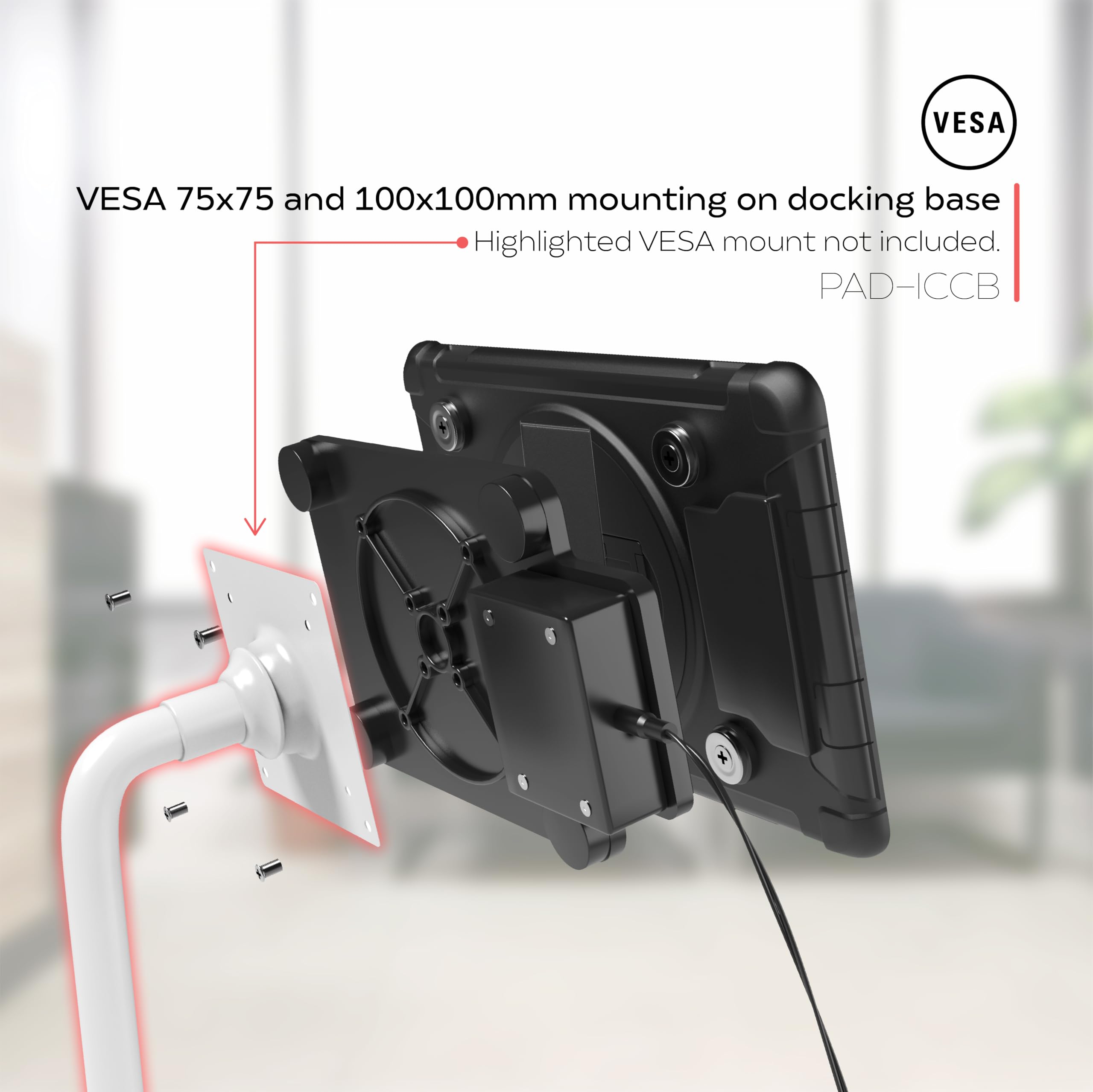 Magnetic Wireless Charging Case for iPad 10.2