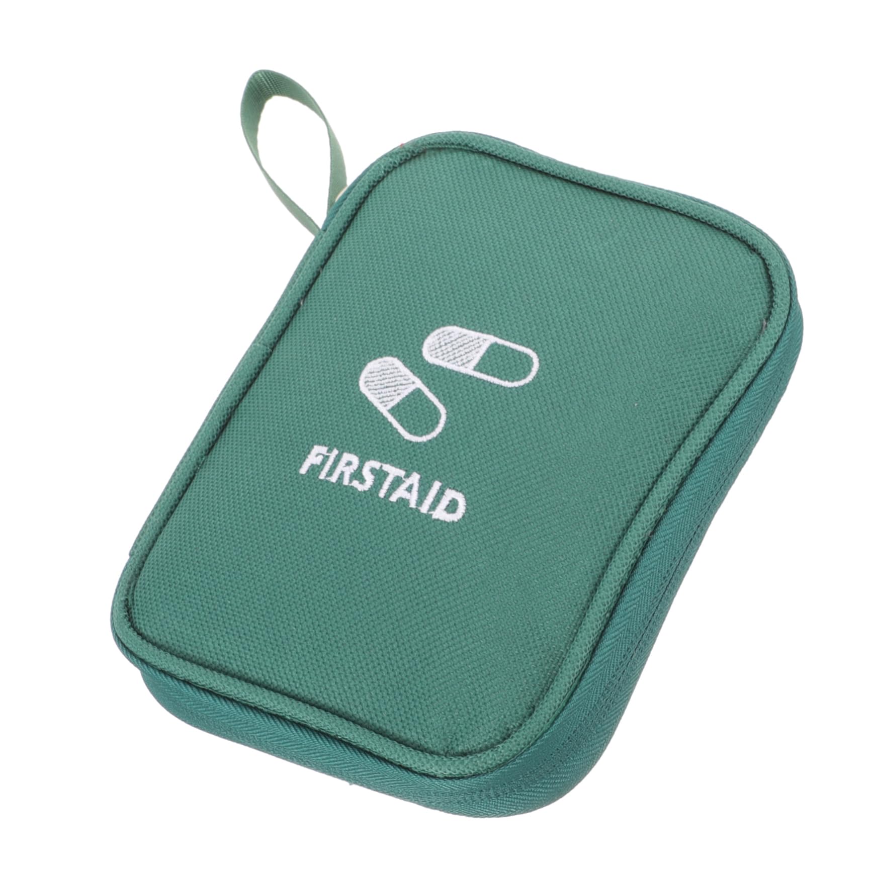 PLAFOPE Mini First Aid Kit - Portable Travel Pill Organizer & Emergency Medical Pouch - Compact Medicine Bag for Home, Car, Camping & Outdoor Adventures