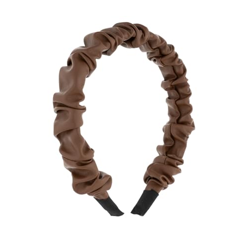Brown Leather Headbands