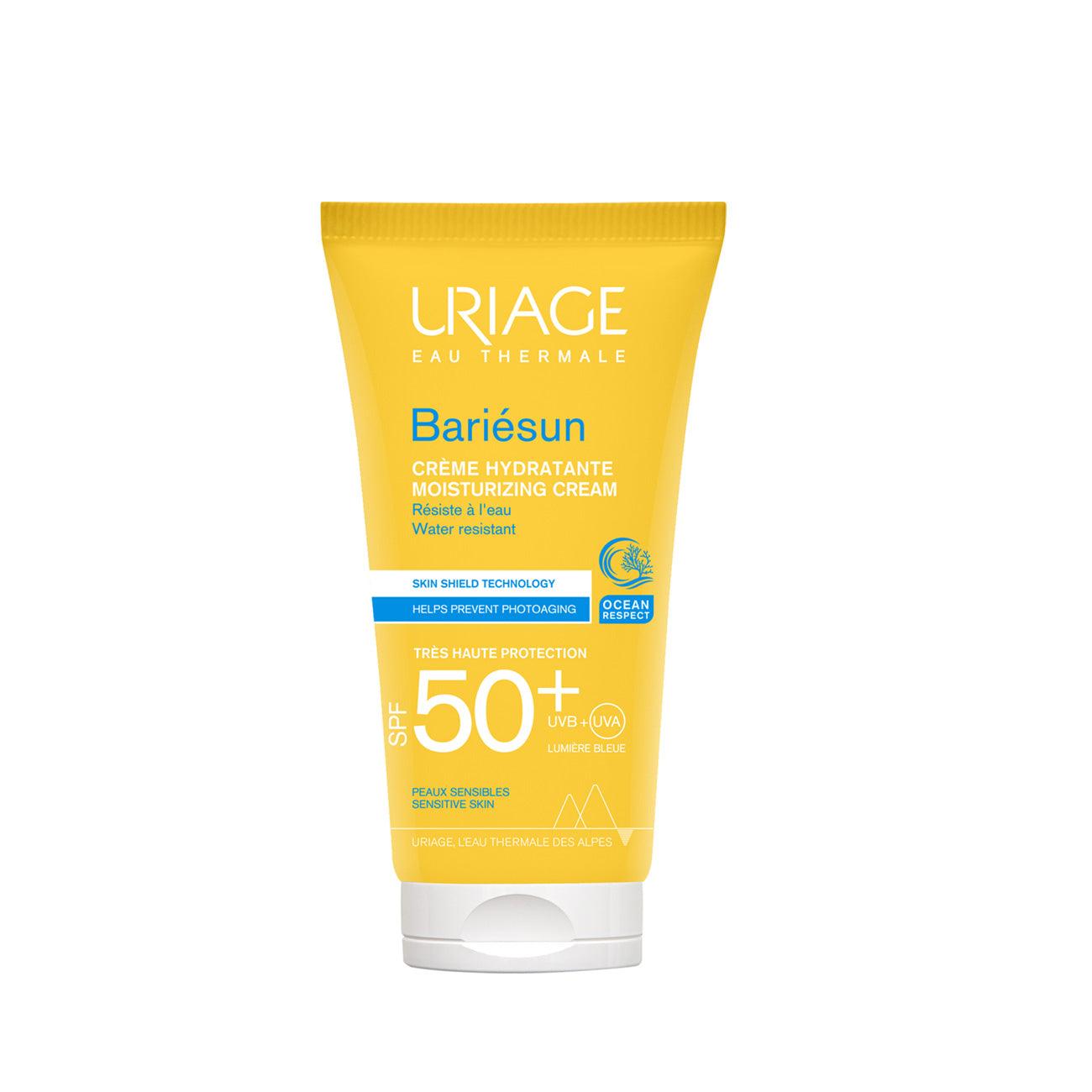Bariésun SPF50+ Sunscreen Cream for Sensitive Skin - Very High Protection, Fragrance-Free & Hypoallergenic - Perfect for Beach, Swimming & Outdoor Activities