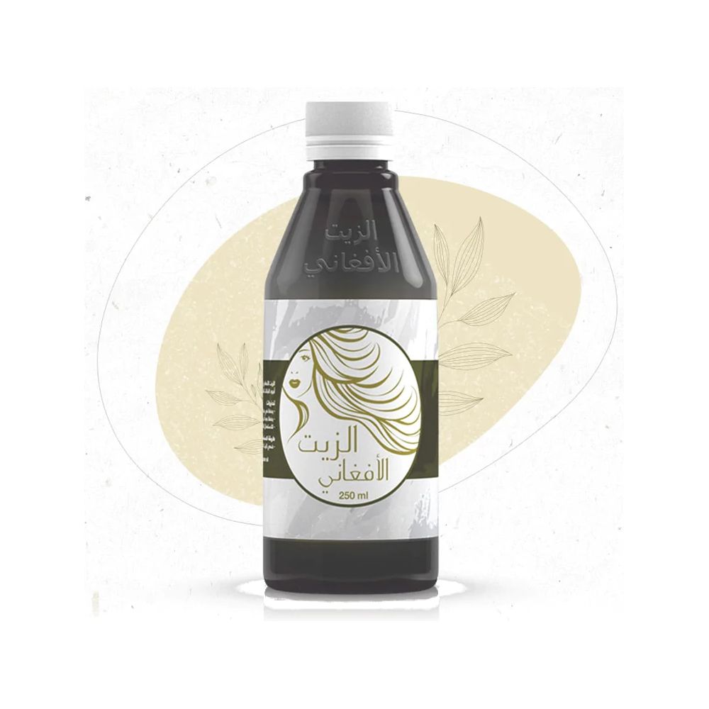 Afghani Hair Oil 250ml - Natural Hair Growth & Repair Treatment for Dry, Damaged Hair - Perfect for Daily Use, Scalp Massage & Hair Care Routine