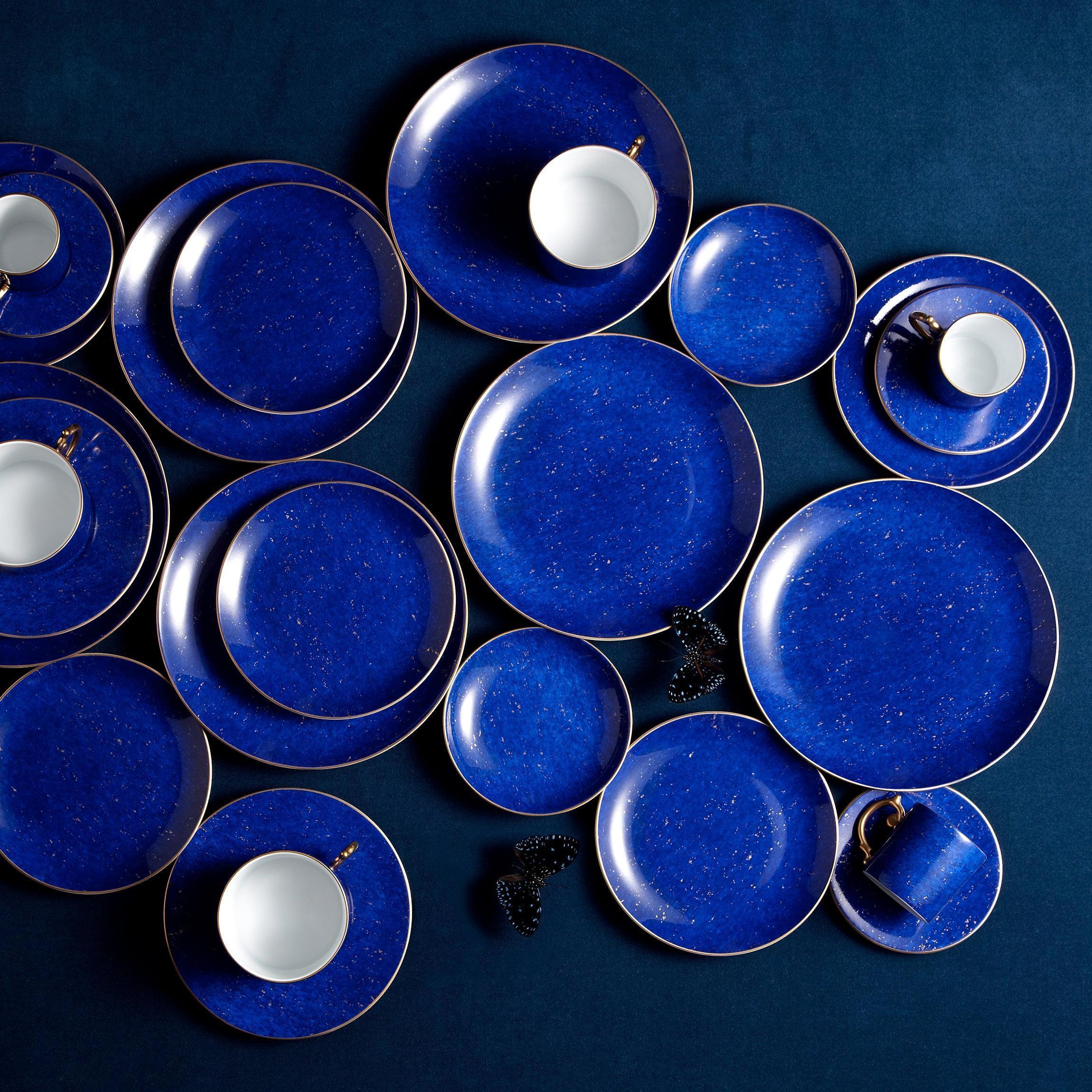 Lapis Lazuli Charger Plate - Elegant Cake Stand for Weddings, Parties & Dessert Displays - Perfect for Special Occasions & Home Decor